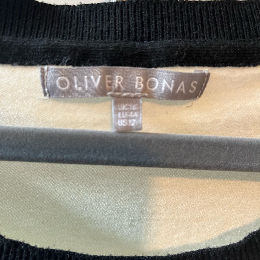 Oliver Bonas Breton stripe & heart sweater - Picture 3 of 9